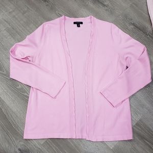 Lands' End open cardigan sweater